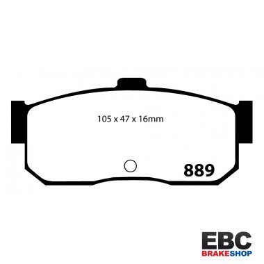 EBC Ultimax Brake Pads DP889