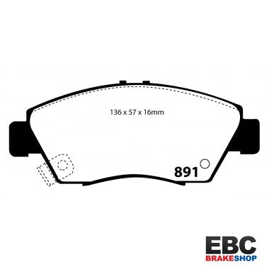 EBC Ultimax Brake Pads DP891