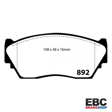 EBC Ultimax Brake Pads DP892