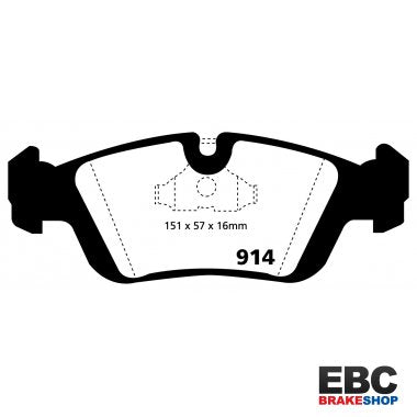 EBC Ultimax Brake Pads DP914