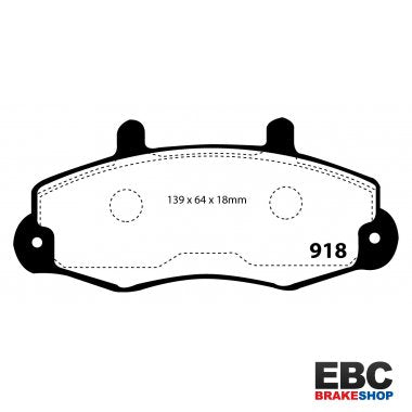 EBC Ultimax Brake Pads DP918