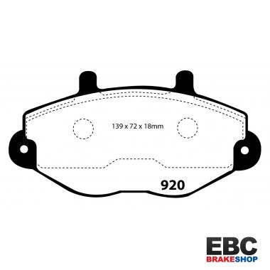 EBC Ultimax Brake Pads DP920