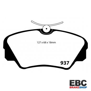 EBC Ultimax Brake Pads DP937