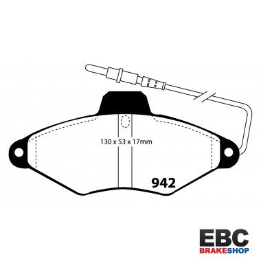 EBC Ultimax Brake Pads DP942