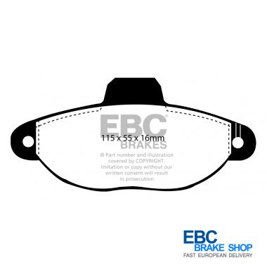 EBC Ultimax Brake Pads DP945/2