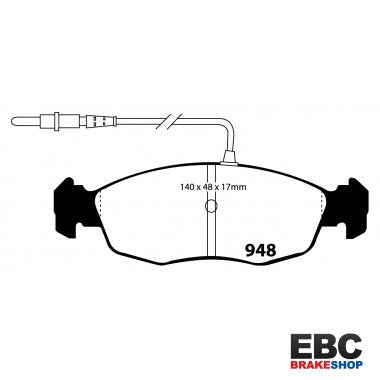 EBC Ultimax Brake Pads DP948