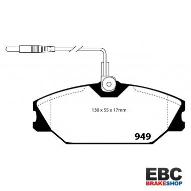 EBC Ultimax Brake Pads DP949