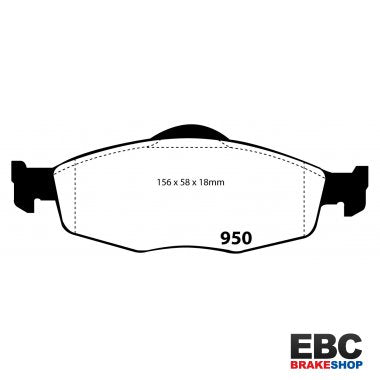 EBC Ultimax Brake Pads DP950