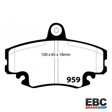 EBC Ultimax Brake Pads DP959