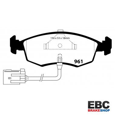 EBC Ultimax Brake Pads DP961