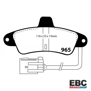 EBC Ultimax Brake Pads DP965