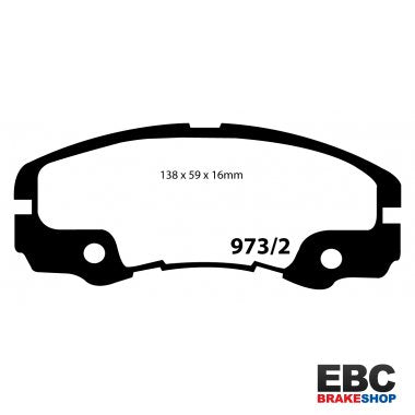 EBC Ultimax Brake Pads DP973/2