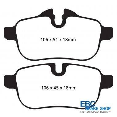 EBC Ultimax Brake Pads DPX2046