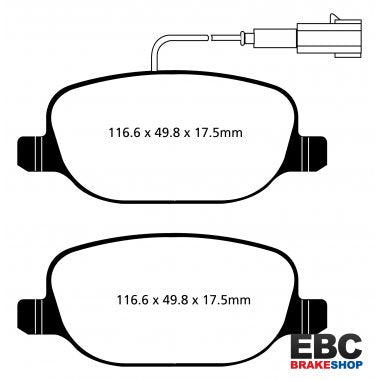 EBC Ultimax Brake Pads DPX2080