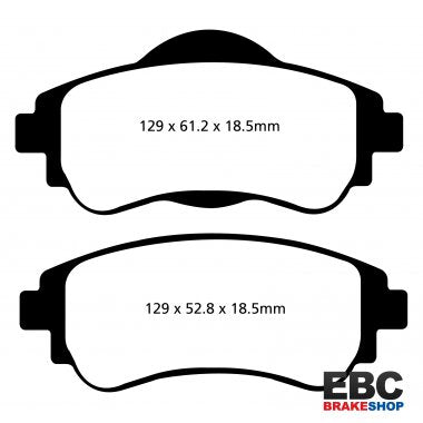 EBC Ultimax Brake Pads DPX2109