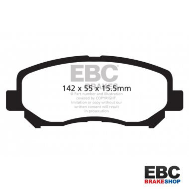 EBC Ultimax Brake Pads DPX2134