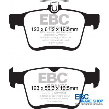 EBC Ultimax Brake Pads DPX2153