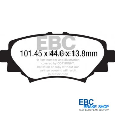 EBC Ultimax Brake Pads DPX2186