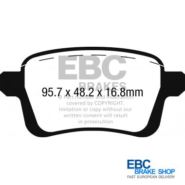 EBC Ultimax Brake Pads DPX2249