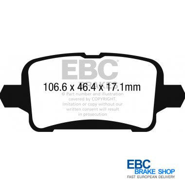 EBC Ultimax Brake Pads DPX2268