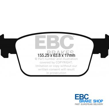 EBC Ultimax Brake Pads DPX2273