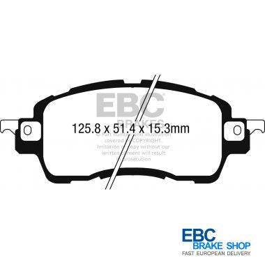 EBC Ultimax Brake Pads DPX2275