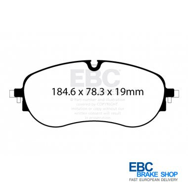 EBC Ultimax OE Replacement Brake Pad Set DPX2452