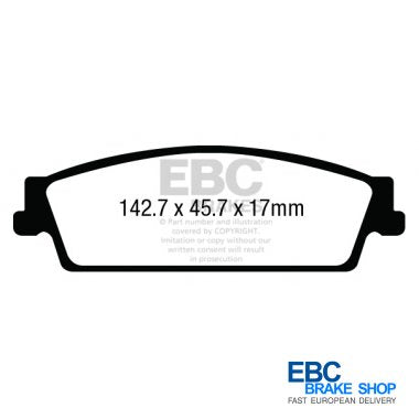 EBC Ultimax Brake Pads DPX3022