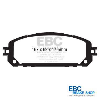 EBC Ultimax Brake Pads DPX3030