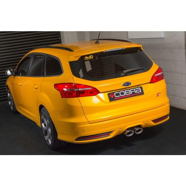 Ford Focus ST Estate (Mk3) (Wagon) Venom Box Delete Race Cat Back Performance Exhaust