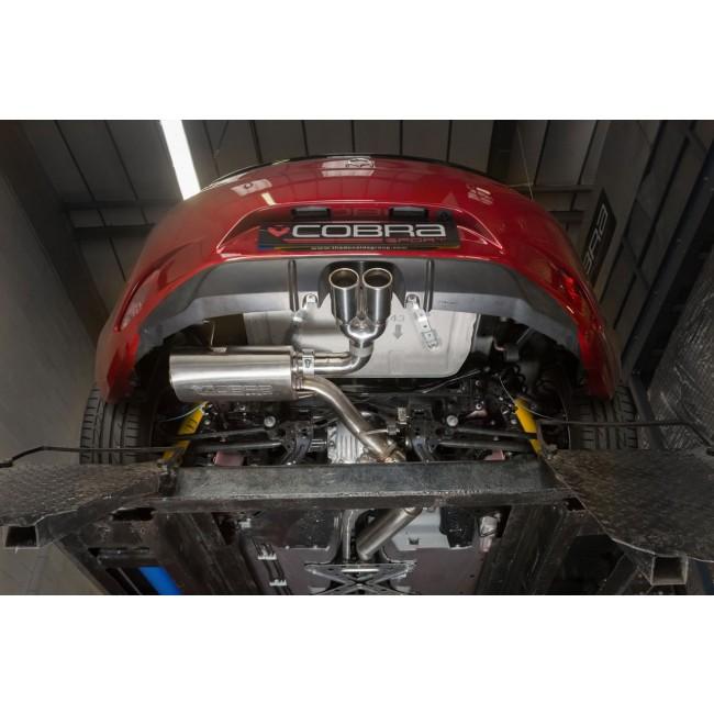 Mazda MX-5 (ND) Mk4 Centre Exit Cat Back Performance Exhaust