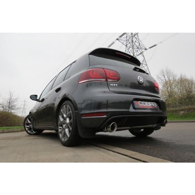 VW Golf GTI (Mk6) 2.0 TSI (5K) (09-12) Venom Box Delete Race Cat Back Performance Exhaust